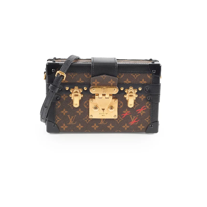 Louis Vuitton Petite Malle Monogram Canvas Microchip