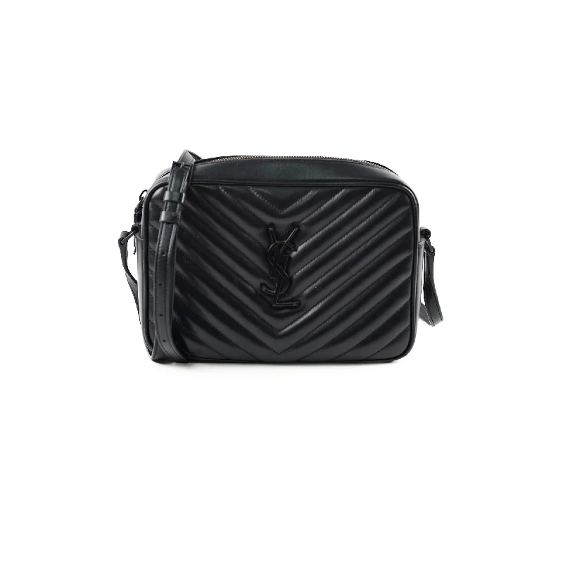 Saint Laurent Monogram Lou Camera Black Bag