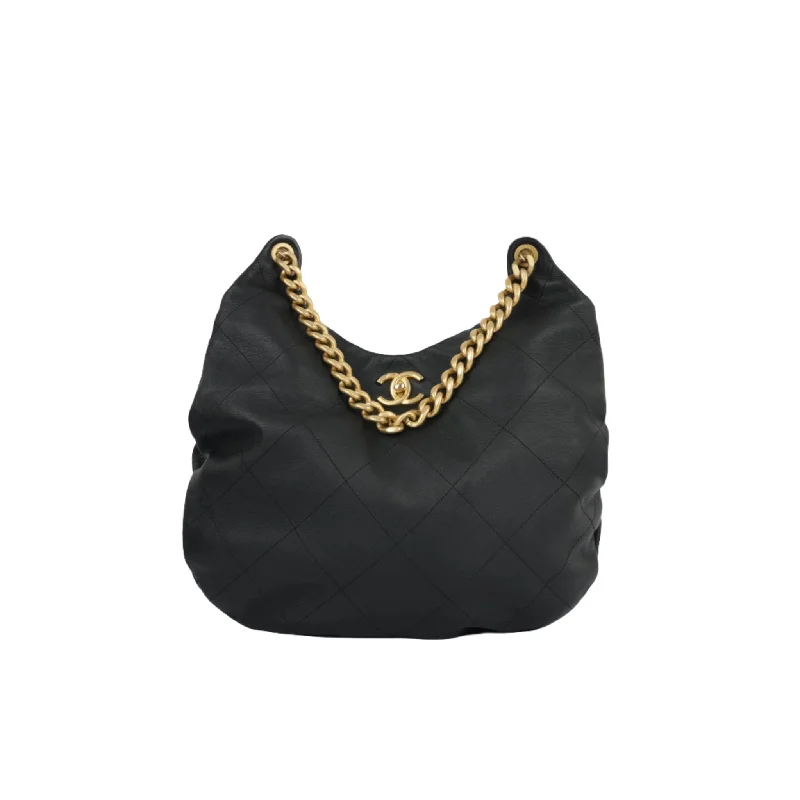 Chanel Curved Hobo Tote