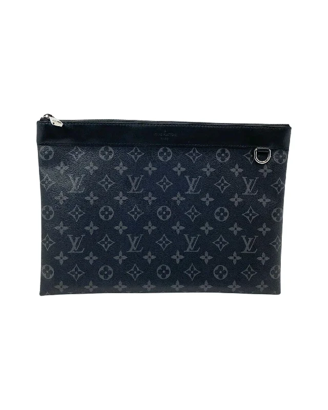 Louis Vuitton Pochette Apollo Eclipse Monogram Clutch Bag M62291