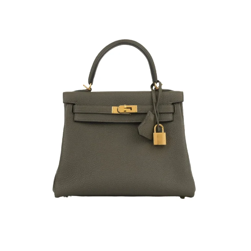 Hermès Kelly 25 - Vert de Gris