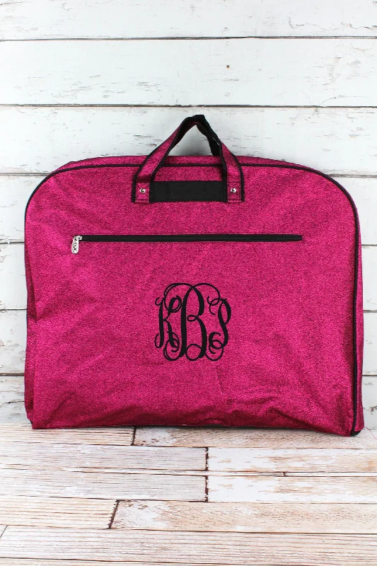 Hot Pink Glitz & Glam Garment Bag