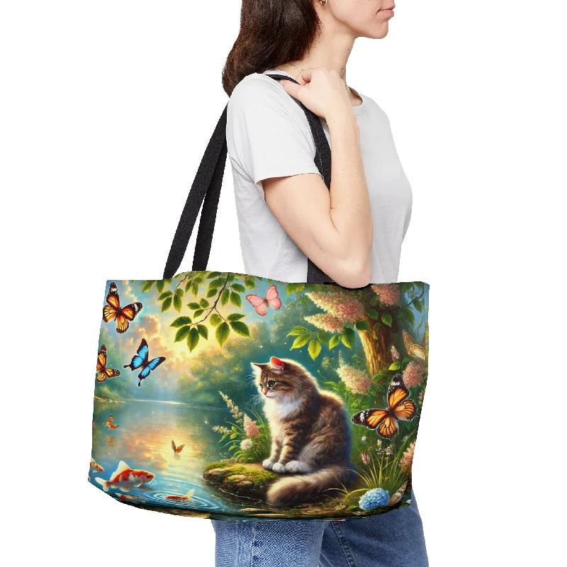 Magic Pond - Cat Lover  - Weekender Tote Bag