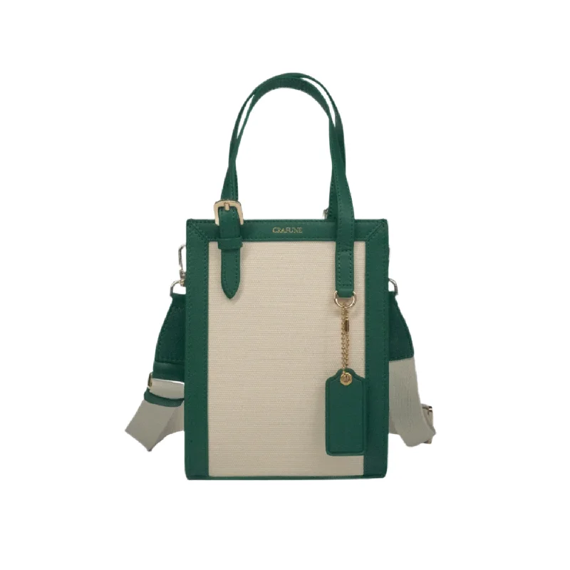 Mini Tote - Forest Green