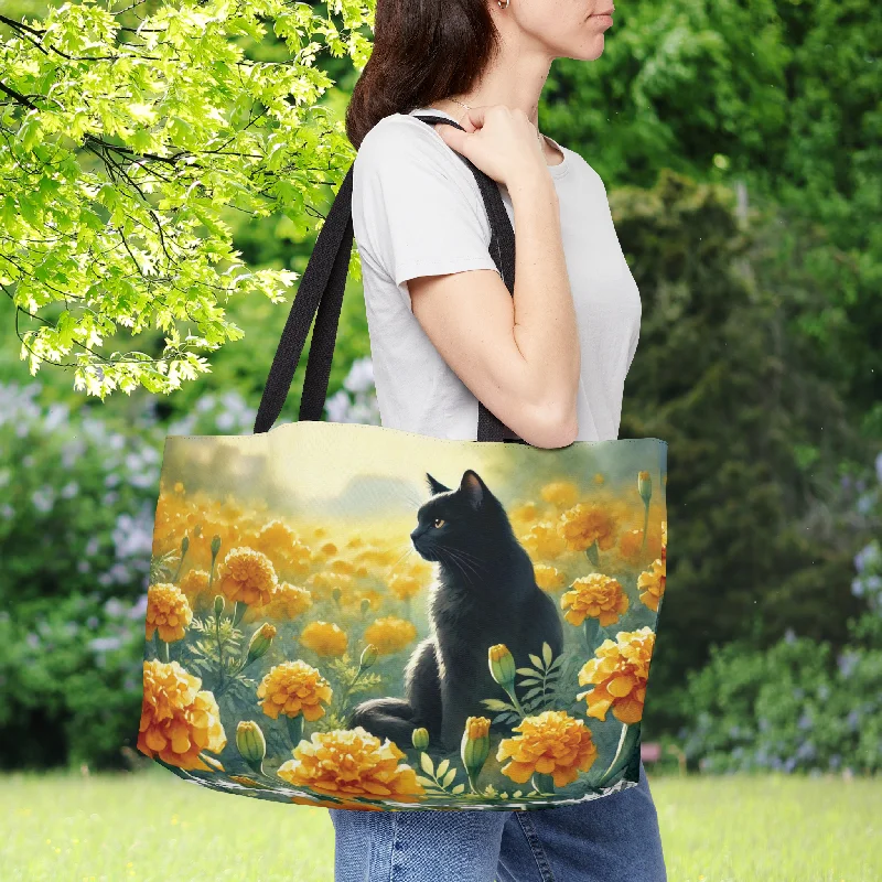 October Birth Flower - Cat Lover - Weekender Tote Bag