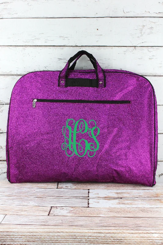 Purple Glitz & Glam Garment Bag