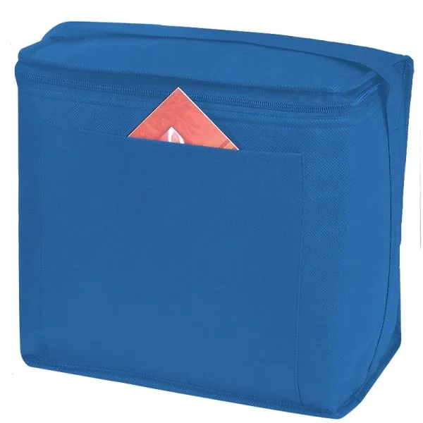 Economical Non-Woven Polypropylene 12-Can Cooler Tote Bag