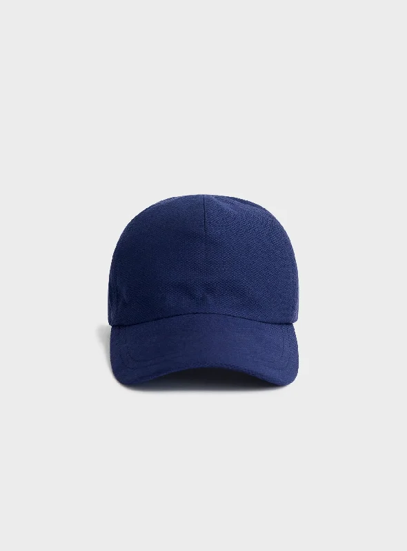 Eco-Friendly Recycled Navy Italian Baseball Cap