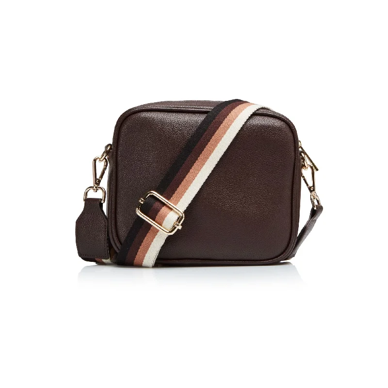 Rosie Coffee Crossbody Bag