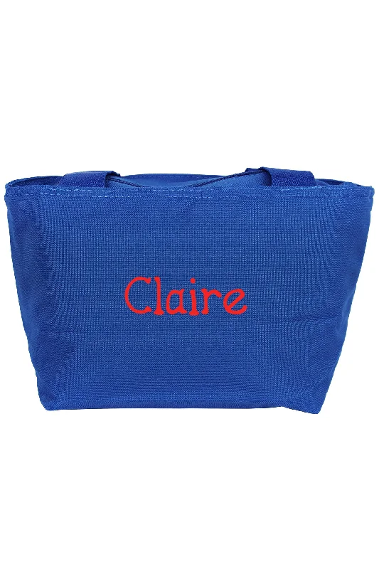 Royal Blue Insulated Lunch Bag