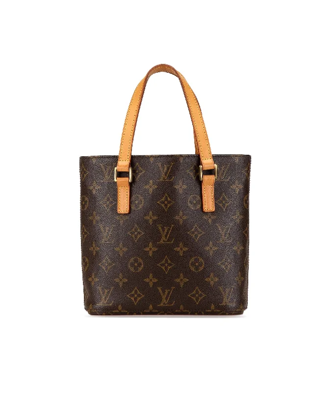 Monogram Canvas Vavin PM with Leather Straps and Interior Pockets