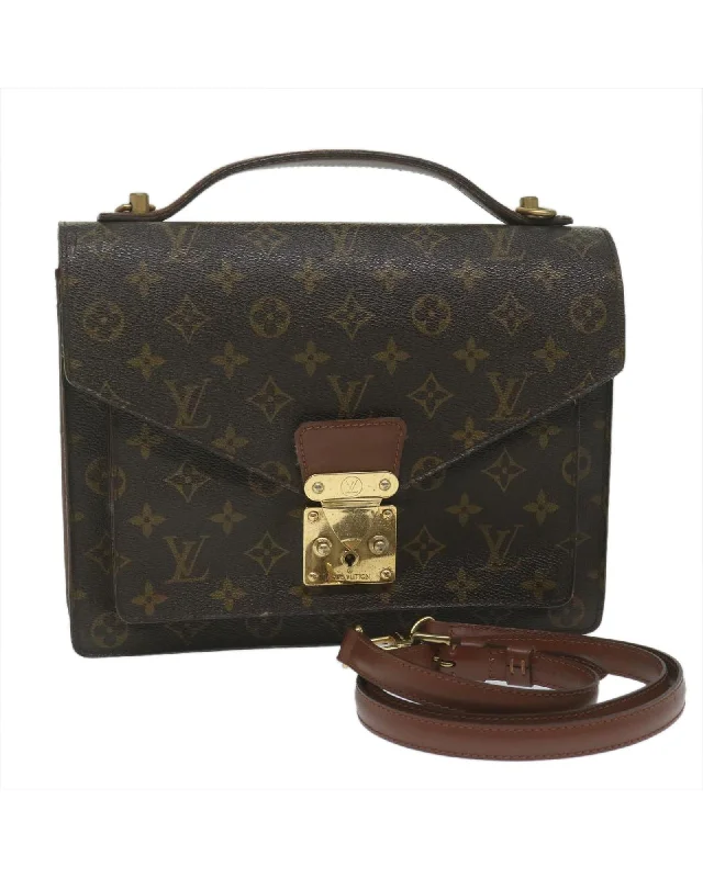 Monogram Hand Bag with Shoulder Strap & Accessories - CD Rank