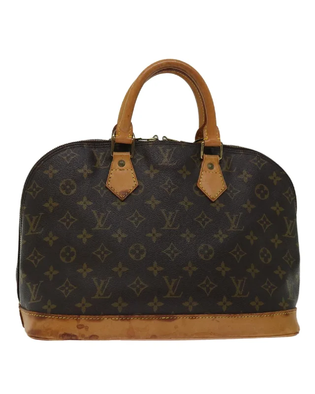 Authentic Monogram Alma Hand Bag by Louis Vuitton