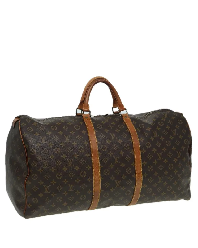 Monogram Canvas Keepall Boston Bag