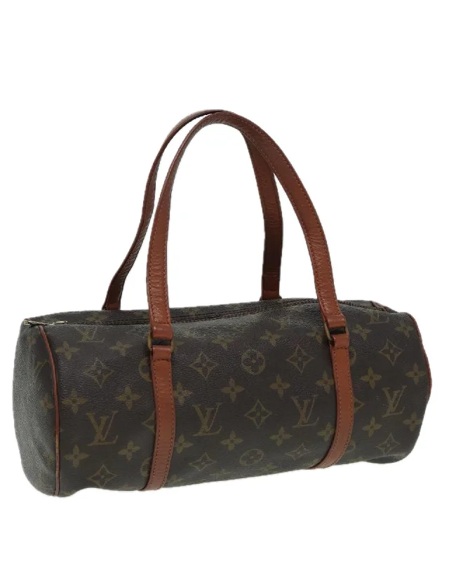 Monogram Canvas Papillon Hand Bag