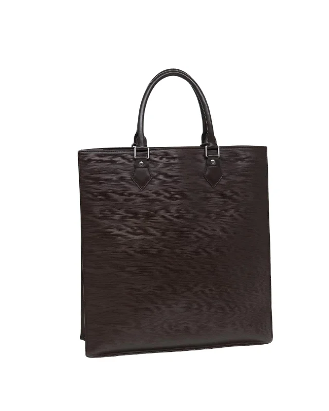 Epi Leather Sac Plat Hand Bag