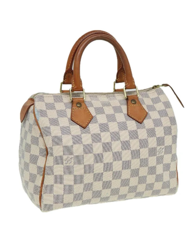 Damier Azur Canvas Speedy 25 Hand Bag