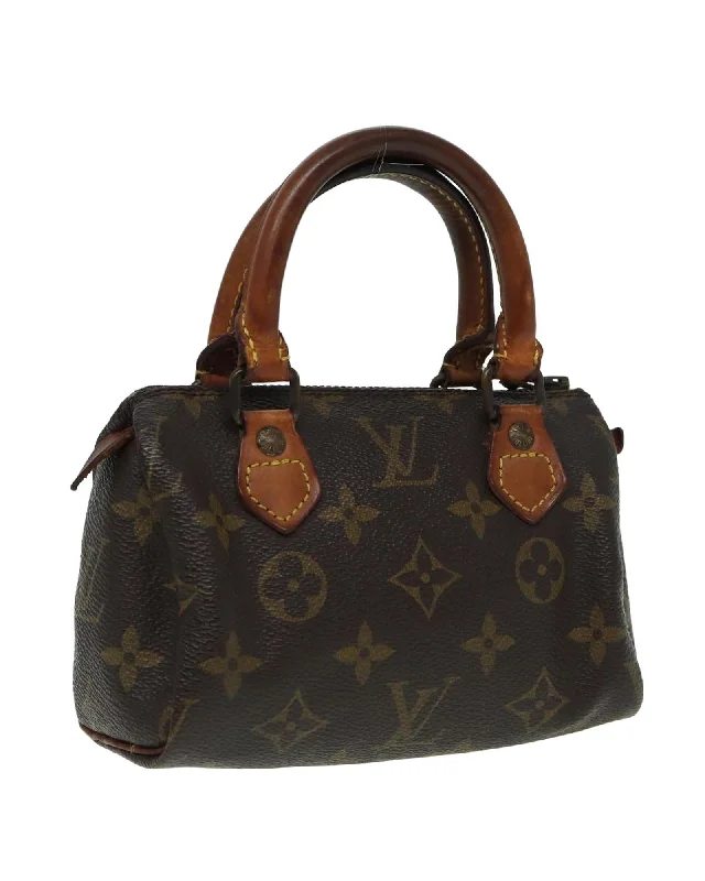 Monogram Mini Speedy Hand Bag Vintage