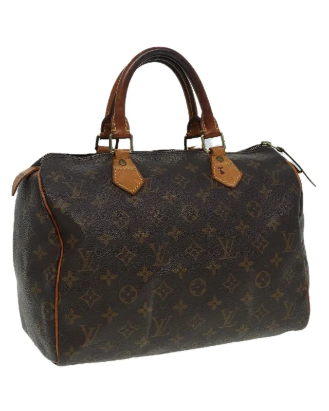 Monogram Canvas Speedy 30 Hand Bag