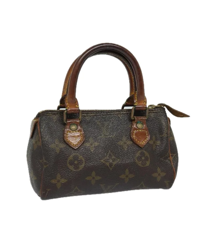 Monogram Canvas Mini Speedy Hand Bag