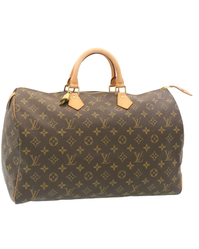 Monogram Speedy 40 Hand Bag - LV Auth