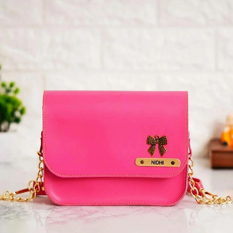 Women Sling Bag (Pink)