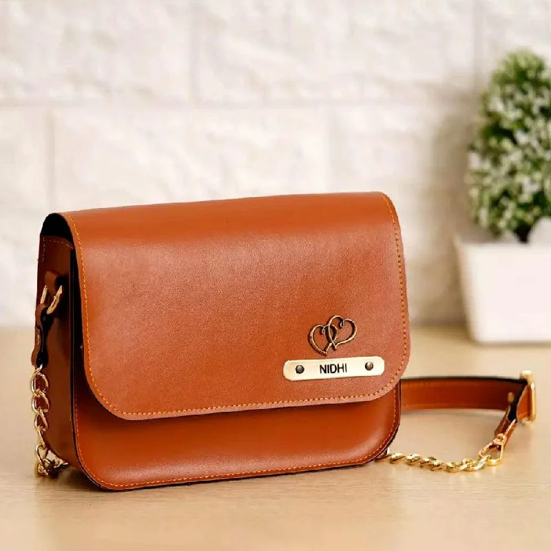 Women Sling Bag (Tan)