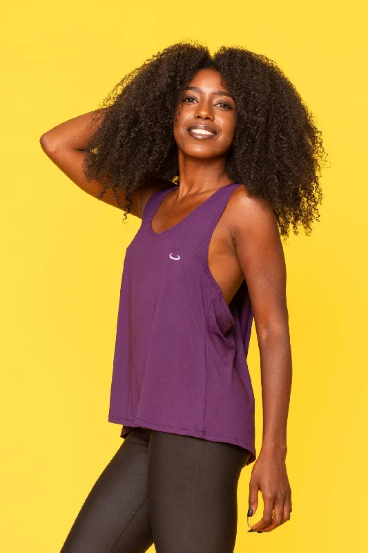 Sustainable Amethyst Wrap Up Vest